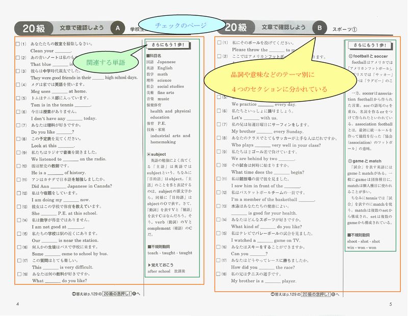 英単語の級別トレーニング【笑顔への勉強法～おすすめ教材～】